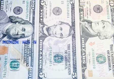 dollars, money backgroundの写真素材