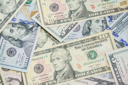 dollars, money backgroundの写真素材