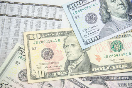 dollars, money backgroundの写真素材