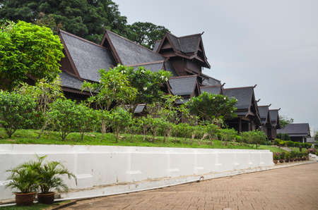 Replica of Melaka\'s Sultan Palace. Malacca. Malaysiaのeditorial素材