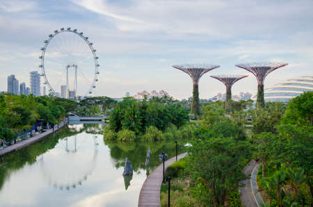 Gardens by the Bay, Singaporeのeditorial素材