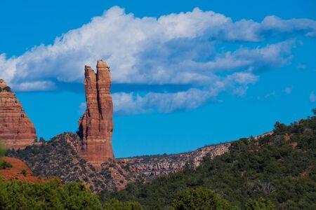 Sedona, AZ Rock Formationの写真素材