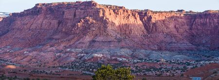 Sunrise over the Sonoran Desert, Sedona, AZの写真素材