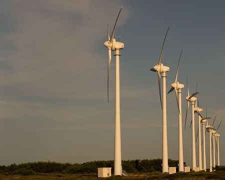 Wind Turbinesの写真素材