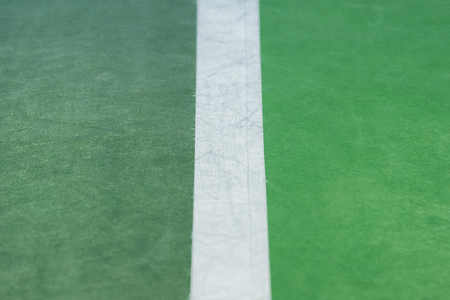 green tennis court surface, sport backgroundの写真素材