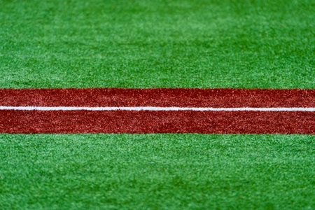 Baseball Field First Base Line