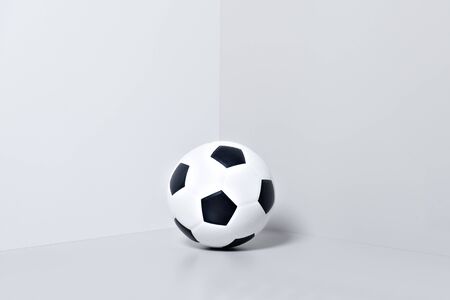 Futsal Background. Indoor Soccer Futsal Ball.の写真素材