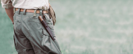 Scout general uniform concept.