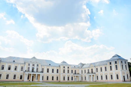 Vyshnivets, Wisniowiec, Ukraine - The Vyshnevetsky Wisniowieccy family palaceの写真素材