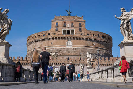 Castel Sant'Angelo, romeのeditorial素材