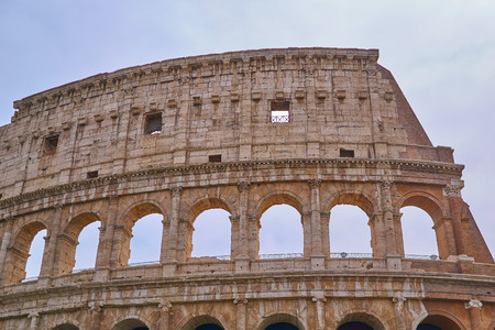 colosseum in romeの写真素材
