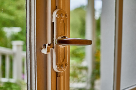 old window closeupの写真素材