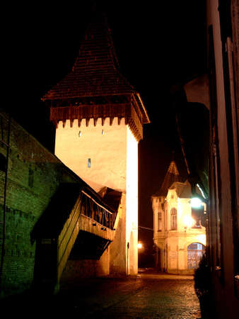 Night towerの写真素材