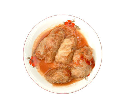 Traditional romanian food called 'sarmale'の写真素材