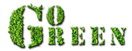 Go Green concept designの写真素材