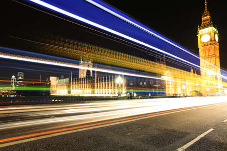 Westminster lightsの写真素材