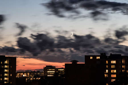 City Sky sceneの写真素材