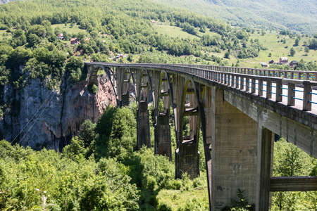 Tara bridge Montenegroの写真素材