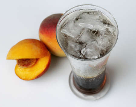 peach drinkの写真素材