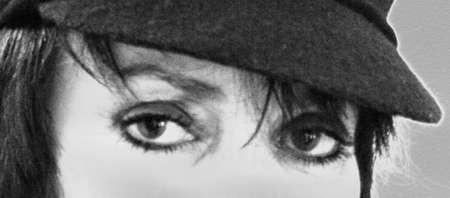 Sultry Eyesの写真素材