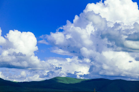 Landscape view of a highland in China
