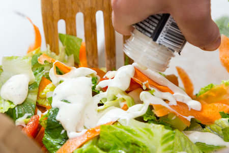 Fresh Saladの写真素材