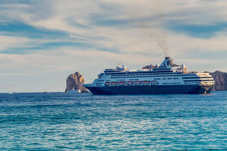 The Pacific Ocean in Cabo San Lucas Mexicoのeditorial素材