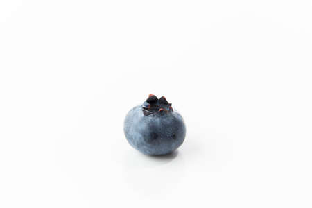 blueberry on white backgroundの写真素材
