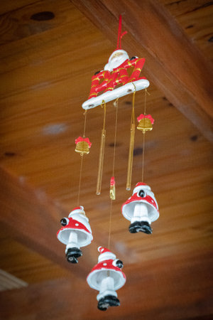 Christmas decorations, Santa Claus is coming