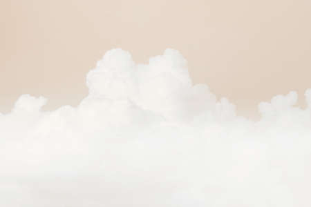 Sky pastel color soft yellow brown orange backgroundの写真素材