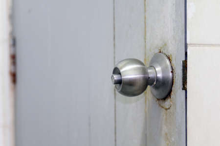 handle door, stainless steel door handle oldの写真素材