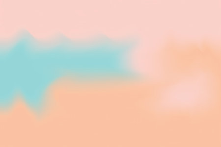 abstract colorful bright color soft paint brush art background, multi colorful painting art acrylic water color wallpaper pastel, gradient color art  brush mixed, pastel soft oil color paintの写真素材