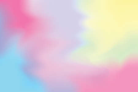 abstract colorful bright color paint brush art background, multi colorful painting art acrylic water color wallpaper pastel, gradient color art  brush mixed, pastel soft oil color paintの写真素材