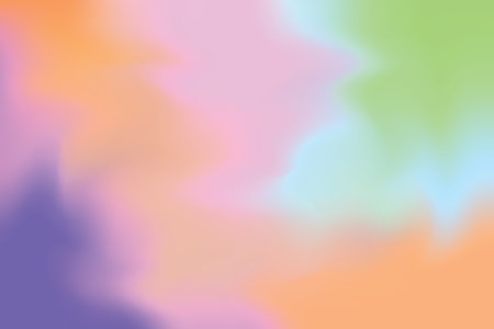 abstract colorful bright color paint brush art background, multi colorful painting art acrylic water color wallpaper pastel, gradient color art  brush mixed, pastel soft oil color paintの写真素材