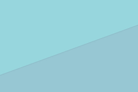 ocean blue two color soft paper pastel background, minimal flat lay style for fashionable cosmetics...