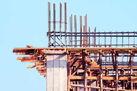 Construction site building, Construction home architecture project area, House construction image...