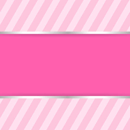 Pink colors stripe for banner background, Banners frame pink copy space for advertising, Template pink for wedding card empty, Banner pink blank for background cosmetics products presentation saleのイラスト素材