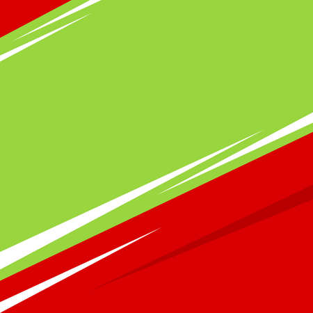 bright red green color frame banner web template background square blank and copy space for advertising banner promotion special sale discount on media social online marketing productsのイラスト素材