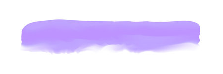 purple stripe painted in watercolor on clean white background, purple watercolor brush strokes, illustration paint brush digital soft in concept water color art, colors acrylic water color paint stainのイラスト素材