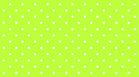 polka dot white on lemon green background, green bright simple with polka dot white small pattern, polka dots for decoration backgrounds, green color simple for dots pattern design fabric and textileのイラスト素材