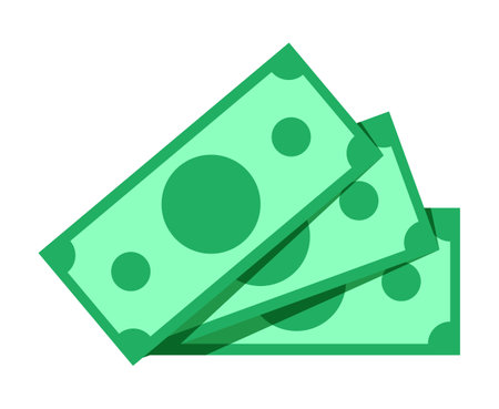 money banknote, dollar stack, money icon, money simple, dollar moneyのイラスト素材