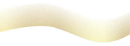 luxury gold wavy line pattern (guilloche curves)