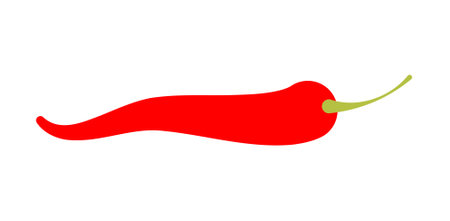 Chilli, Red Chili, Dry Chilli, Illustration Chili for clip artのイラスト素材