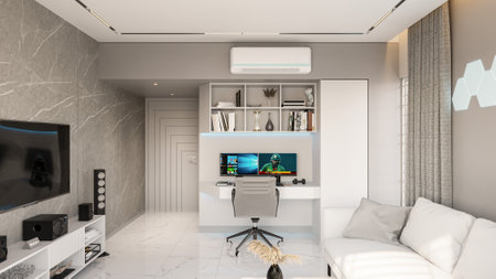 Recreational Retreat Creating the Ultimate Entertainment Space in Your Living Room.jpgの写真素材