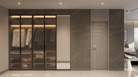 The Ultimate Luxury Closet A Guide to Creating Your Dream Wardrobeの写真素材