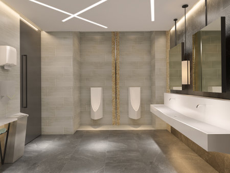 Lighting Magic Illuminating Your Bathroom with Stunning Light Fixturesの写真素材