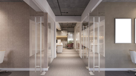Adaptive Office Spaces Flexible Designs for Agile Workflowsの写真素材