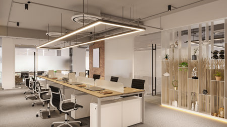 Contemporary Meeting Room Designs Encouraging Effective Communicationの写真素材