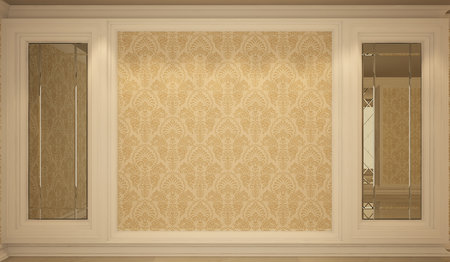 Artistic Expressions Unleashing Creativity through Abstract Backgrounds in Interior Designの写真素材