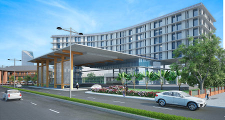 Exterior Elegance Creating Stunning Facades for Luxury Hotelsの写真素材